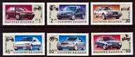 Automobiles - Mint Set of 6 Stamps Bulgaria, 1992